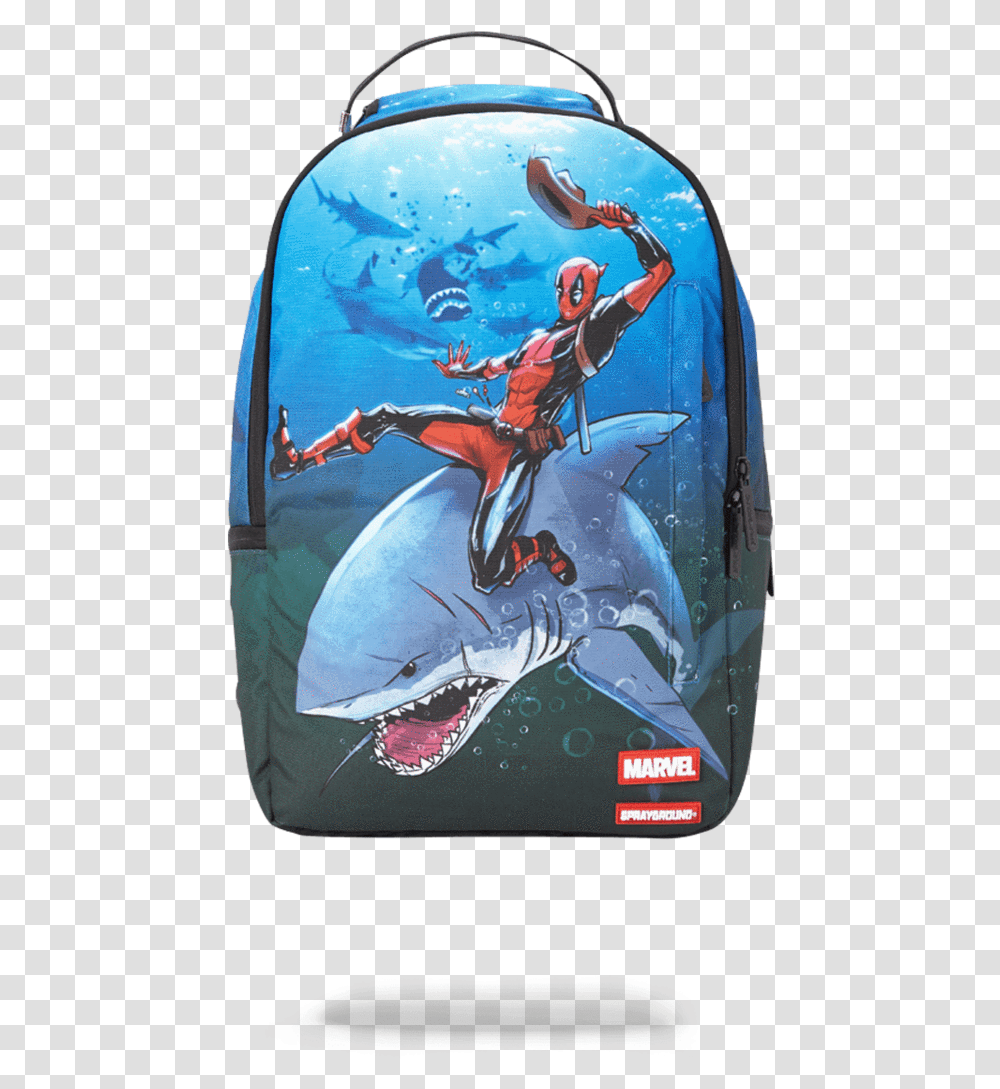 Deadpool Sprayground, Person, Cushion, Leisure Activities Transparent Png