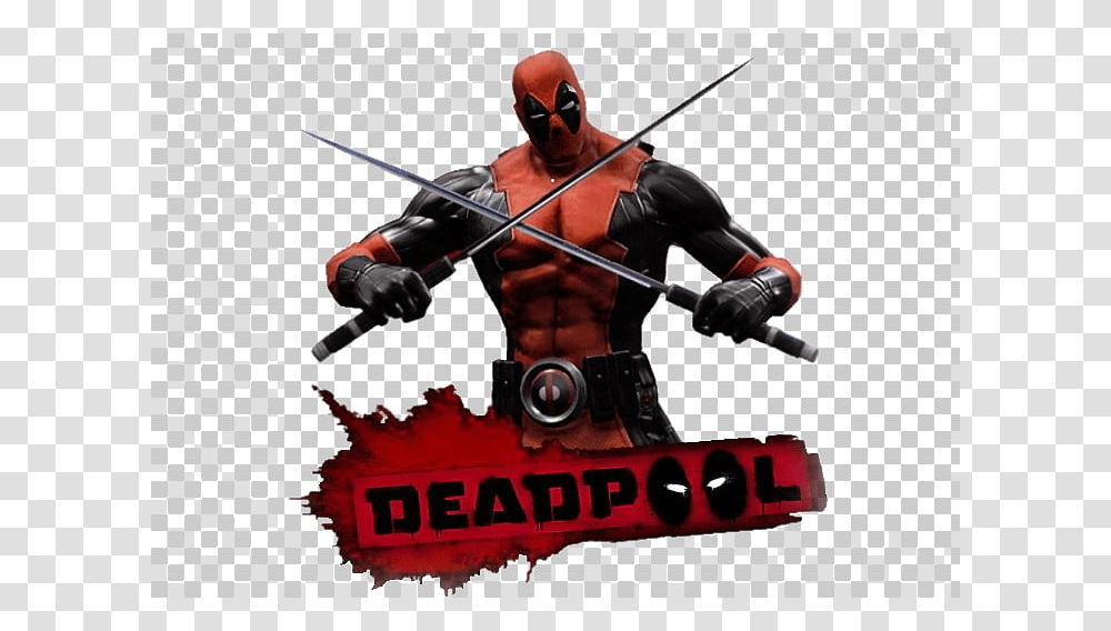 Deadpool The Game Icon, Ninja, Person, Weapon, People Transparent Png