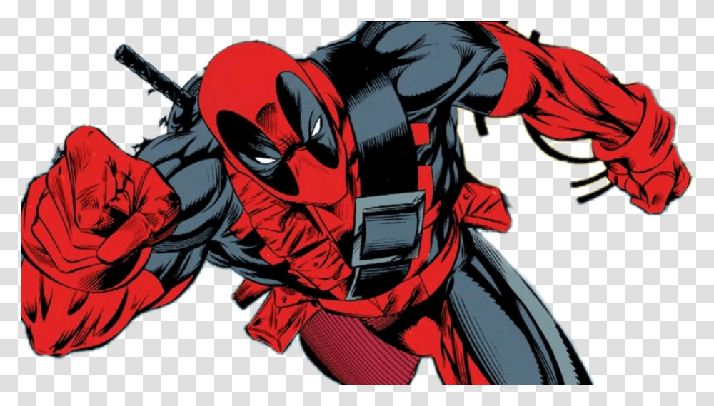 Deadpool Wadewinstonwilson Wadewilson Illustration, Batman, Person Transparent Png