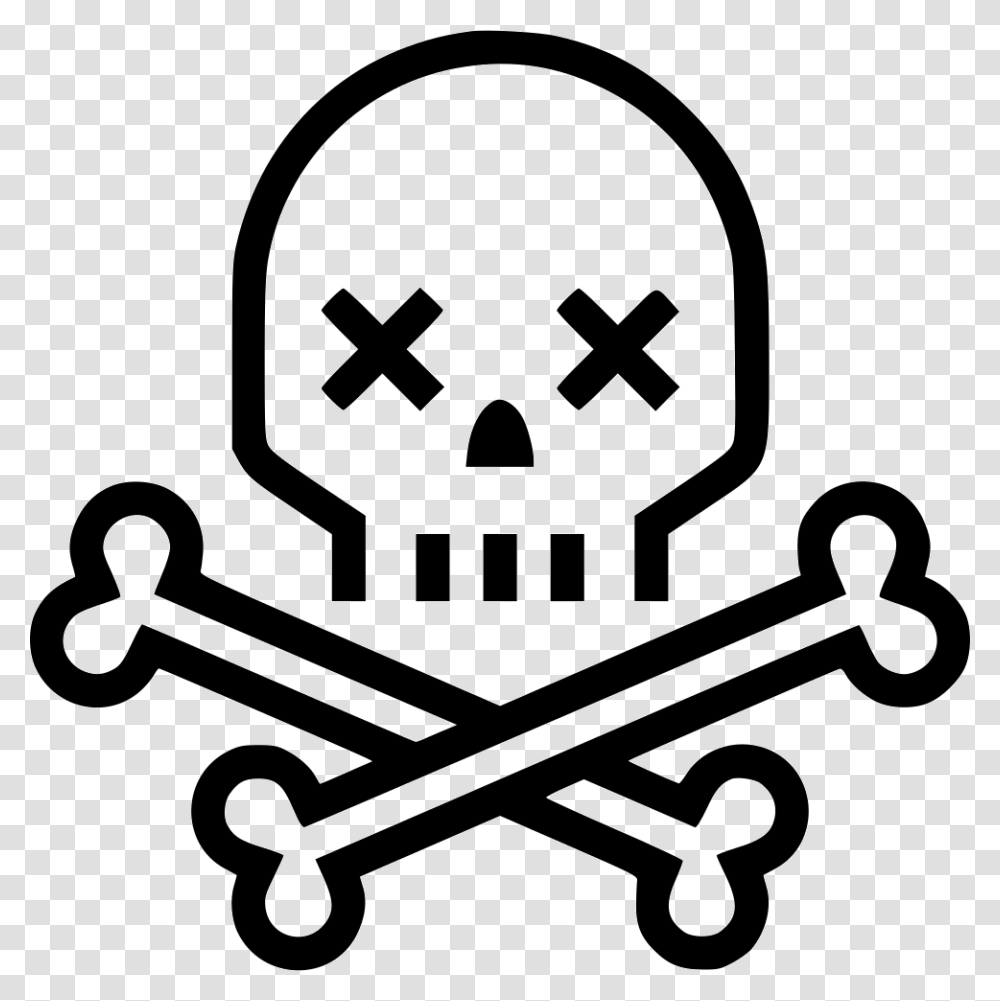 Deadth Clipart Skull Crossbones, Lawn Mower, Tool, Stencil Transparent Png