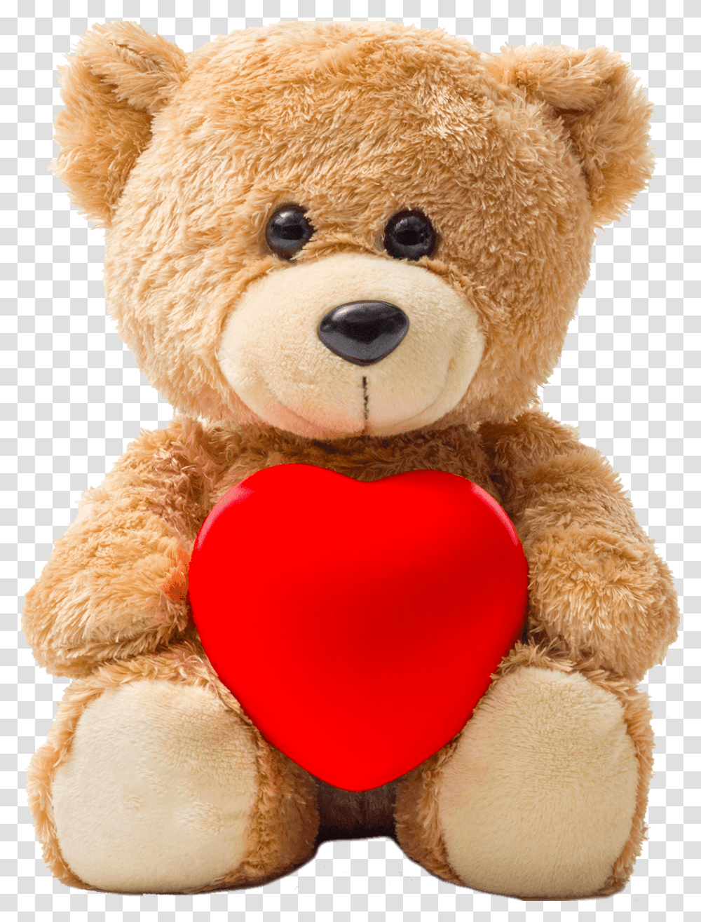 Deady Bear With Heart, Teddy Bear, Toy, Plush Transparent Png