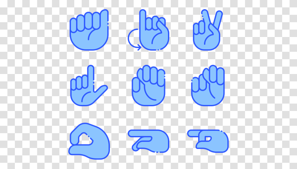 Deaf Alphabet, Hand, Fist Transparent Png