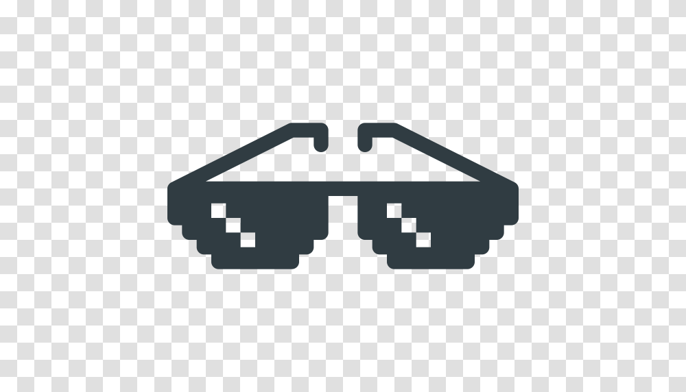 Deal Geek Glasses It Mame Pixel Glasses With Icon, Weapon, Weaponry, Blade, Key Transparent Png