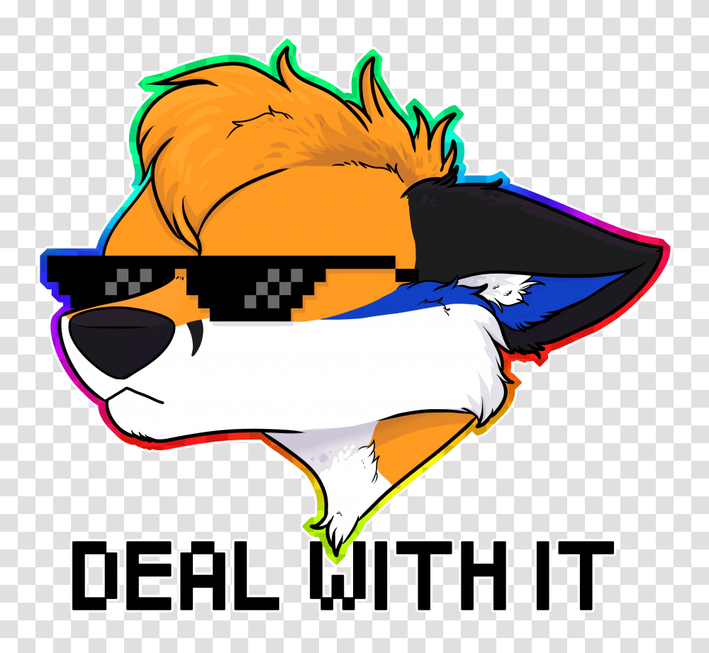 Deal With It Artworktee, Advertisement, Poster, Animal Transparent Png