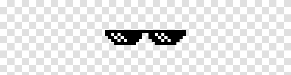 Deal With It Glasses Image, Pac Man, Minecraft Transparent Png