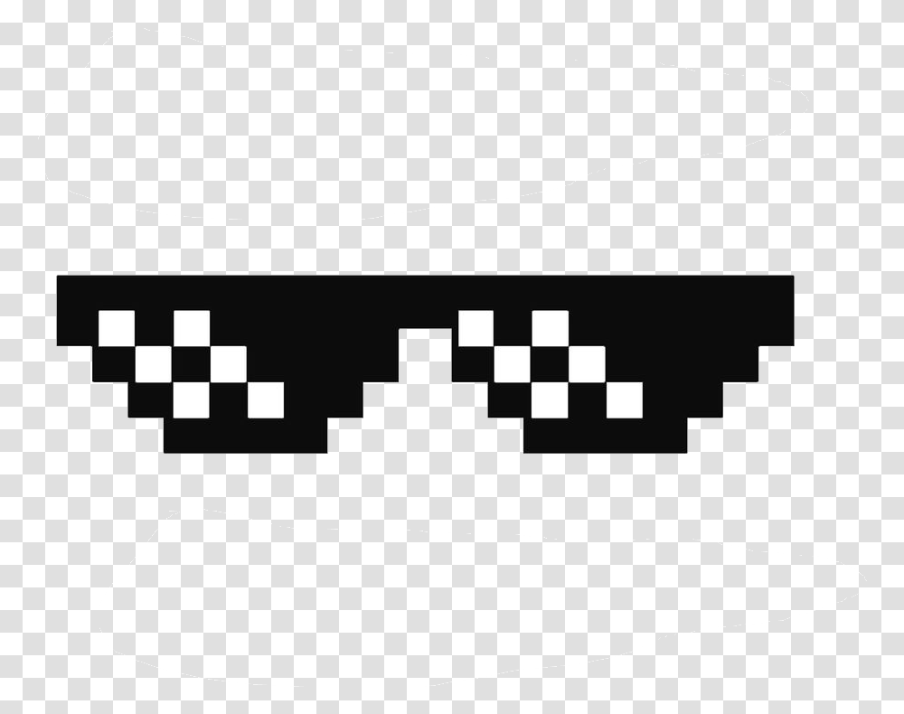 Deal With It Glasses Thug Life Sunglasses By Swagasaurus Deal With It Glasses, People, Urban, Minecraft Transparent Png