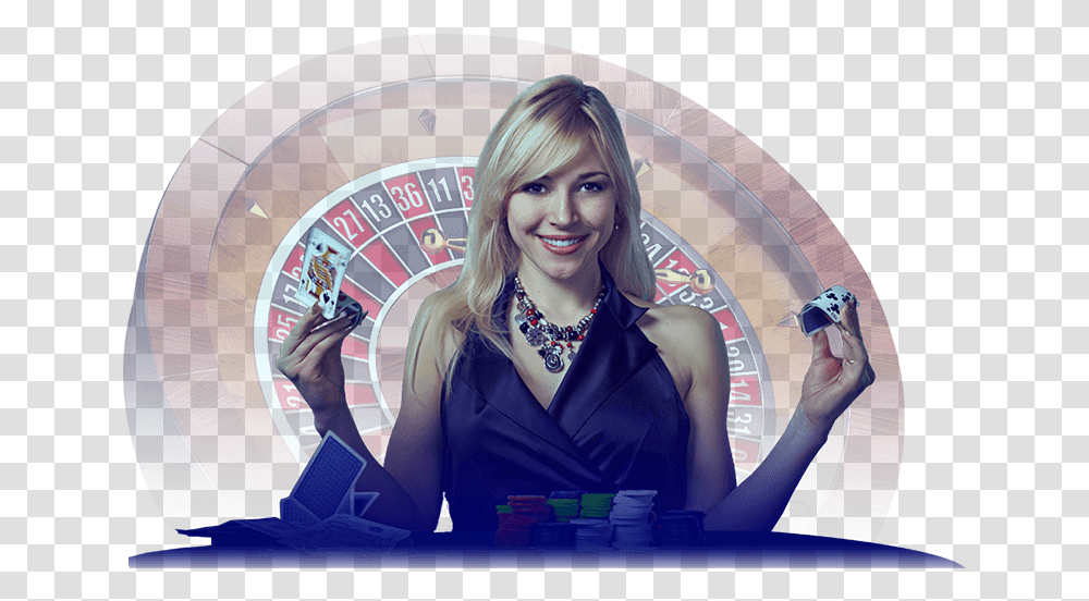 Dealer Casino, Person, Human, Necklace, Jewelry Transparent Png