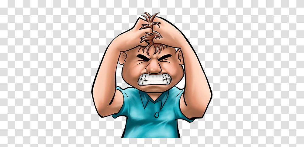 Dealing With Stress, Face, Person, Head, Jaw Transparent Png