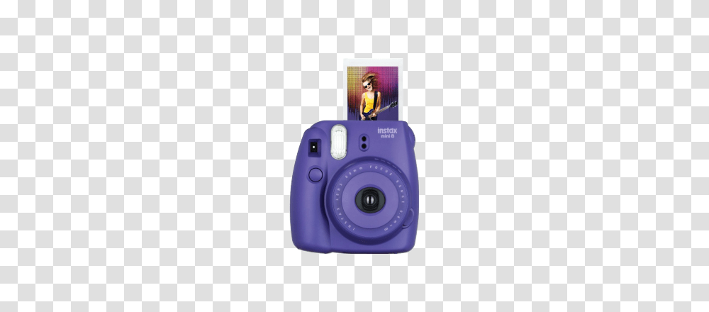 Deals On Fujifilm Instax Mini Instant Film Camera Purple Best, Electronics, Person, Human, Digital Camera Transparent Png