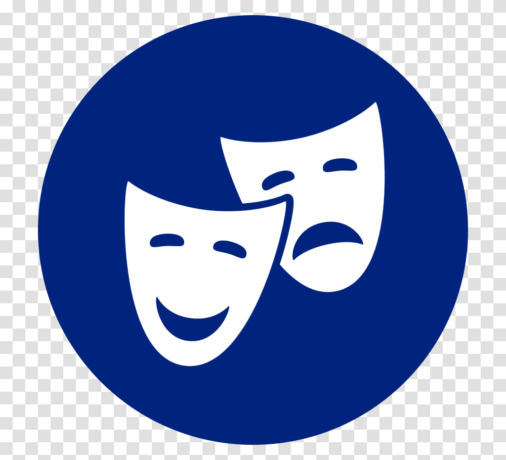 Deals Theater Icon Round, Face, Head, Label Transparent Png