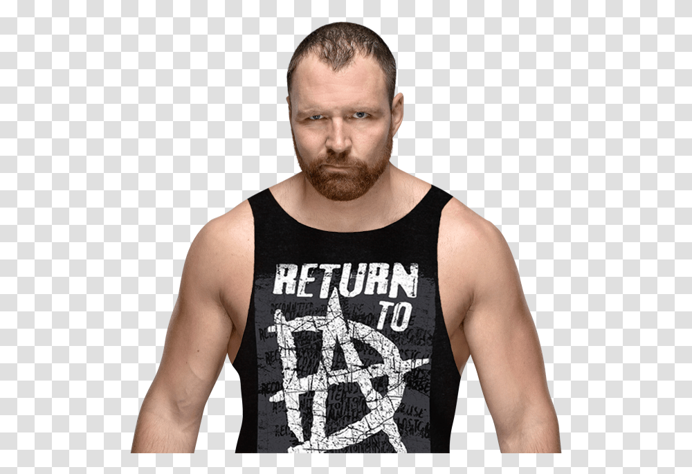 Dean Ambrose Dean Ambrose Return To Society, Apparel, T-Shirt, Person Transparent Png