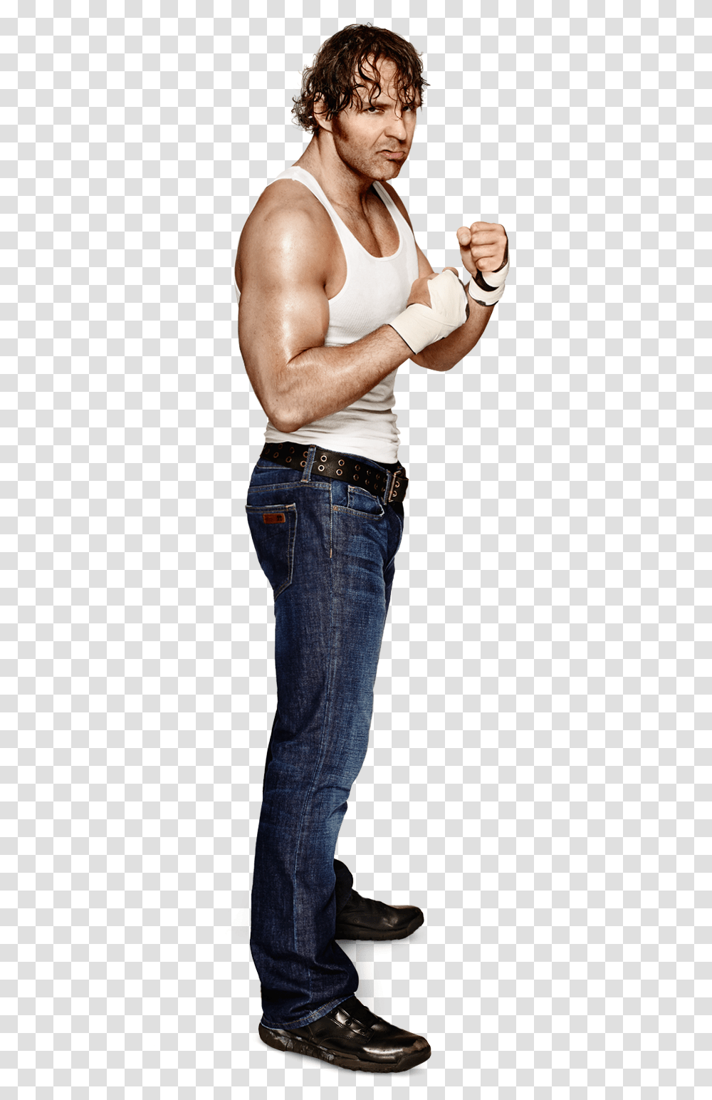 Dean Ambrose Height In Feet Hd Wallpaper Download Dean Ambrose Wwe, Pants, Person, Human Transparent Png