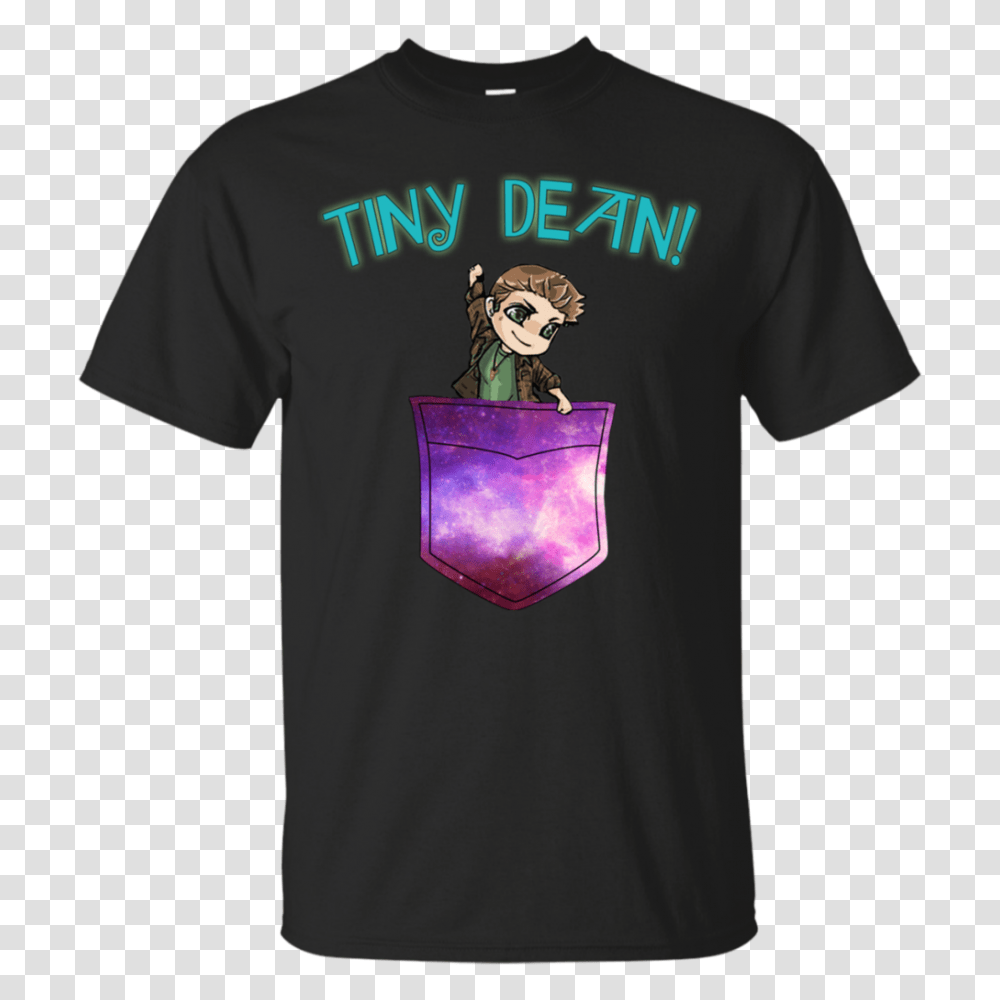 Dean Winchester Shirts Tiny Dean Teesmiley, Apparel, T-Shirt, Sleeve Transparent Png