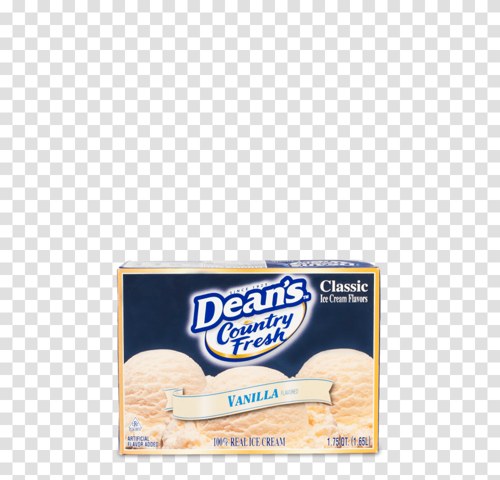 Deans Country Fresh Classic Vanilla Ice Cream Deans Dairy, Bread, Food, Cracker, Brie Transparent Png