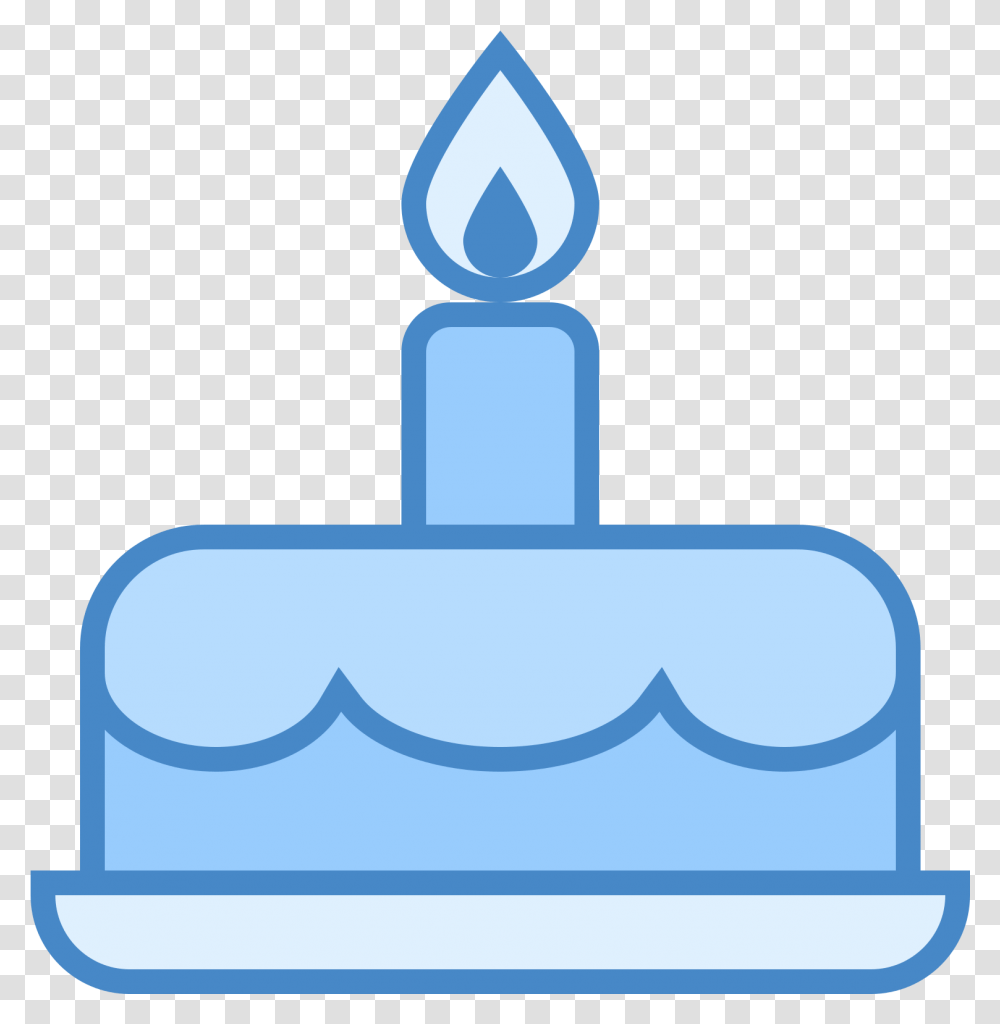 Dear Aagla Members Birth Cake Icon Blue, Shovel, Tool, Candle, Light Transparent Png