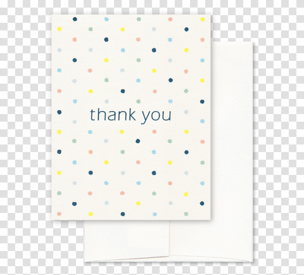 Dear Bea Polka Dot Thank You Card Illustration, Texture, Rug, Canvas, Paper Transparent Png