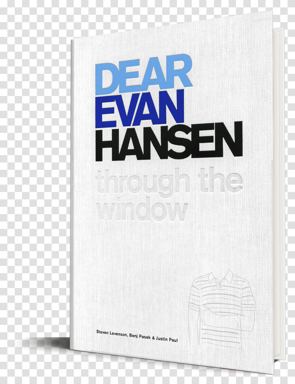 Dear Evan Hansen Poster, Book, Novel, Page Transparent Png