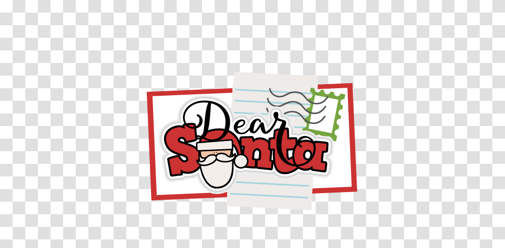 Dear Santa Cliparts Free Download Clip Art, Label, Advertisement, Alphabet Transparent Png