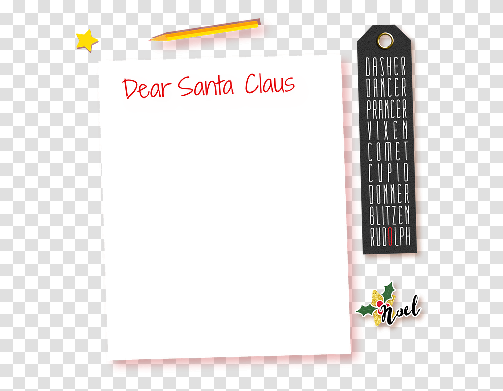 Dear Santa Letter Dear Santa Claus Christmas Letter Carmine, White Board, Leisure Activities Transparent Png