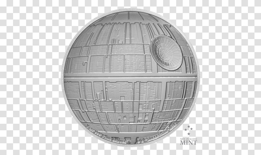 Death 1oz Silver Death Star Coin, Sphere, Art, Clock Tower, Building Transparent Png