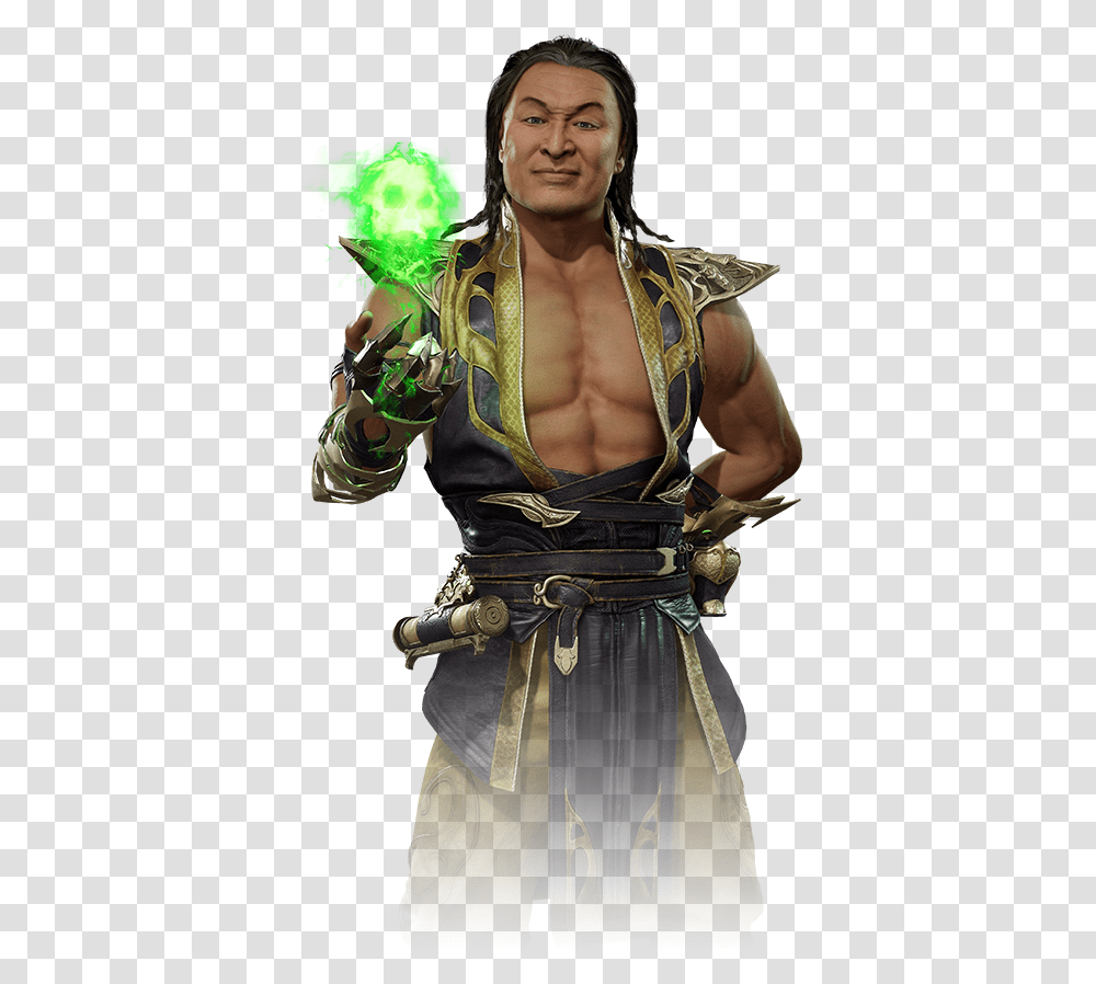 Death Battle Bot Shang Tsung Mortal Kombat, Costume, Person, Clothing, Portrait Transparent Png