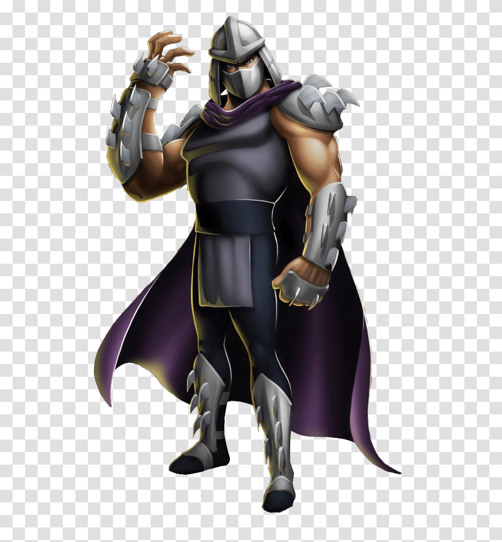 Death Battle Wiki Shredder, Helmet, Apparel, Person Transparent Png