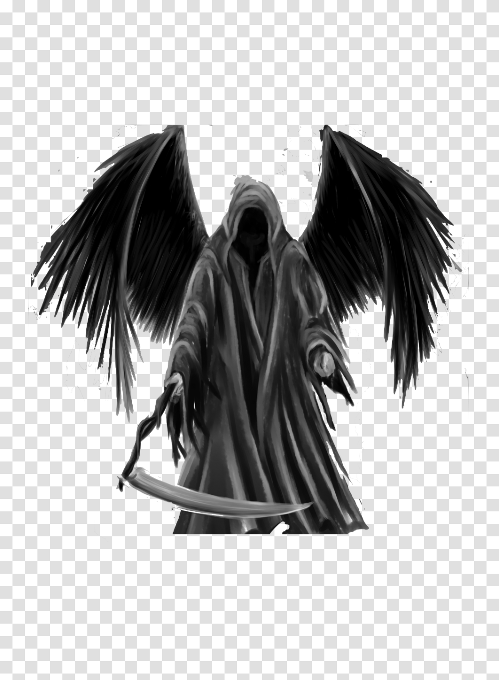 Death, Fantasy, Angel, Archangel Transparent Png