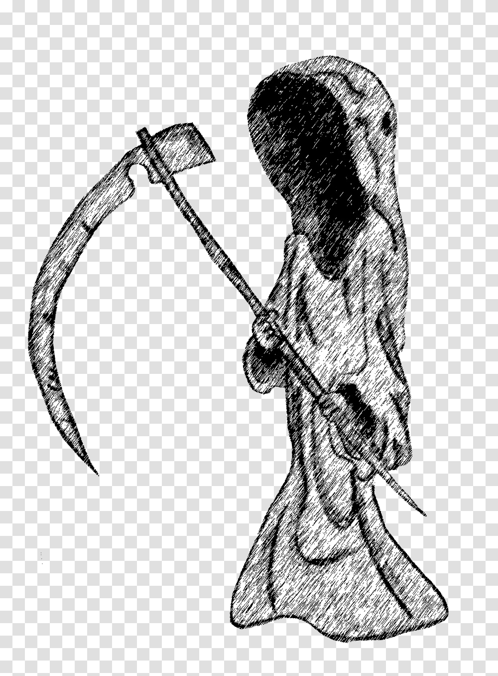 Death, Fantasy, Tool, Bow, Axe Transparent Png