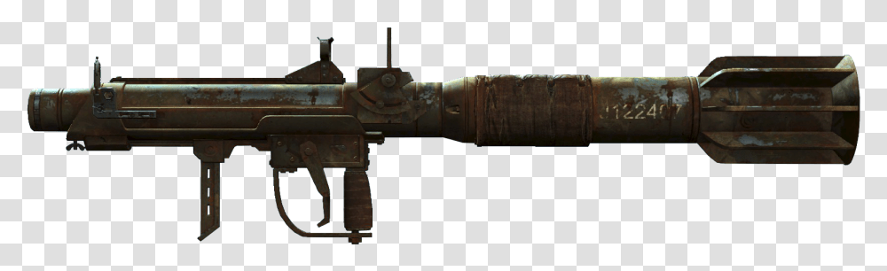 Death From Above Fallout 76 Bunker Buster Weapon, Gun, Weaponry, Machine, Bronze Transparent Png