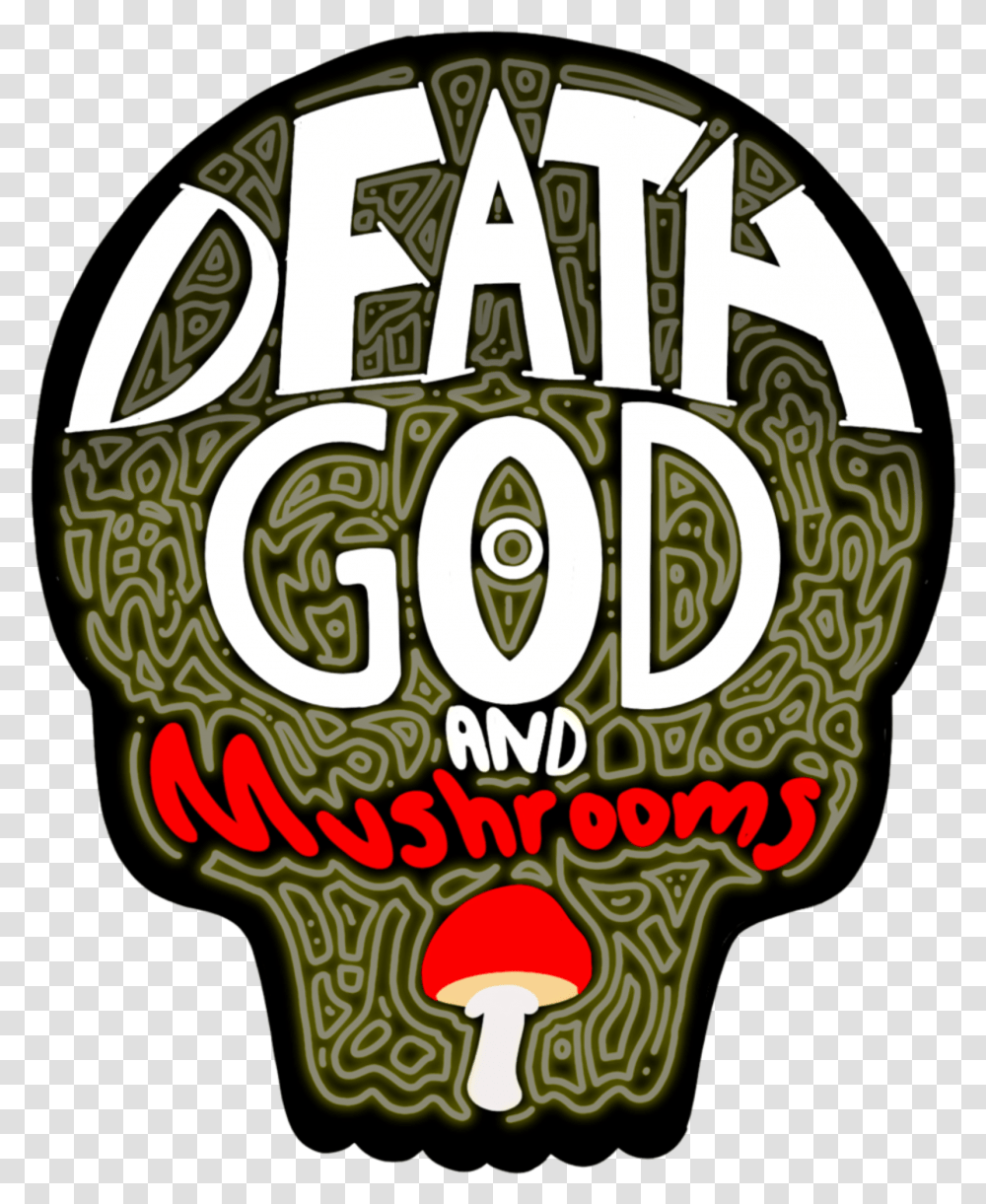 Death God And Mushrooms Dot, Text, Logo, Symbol, Crowd Transparent Png