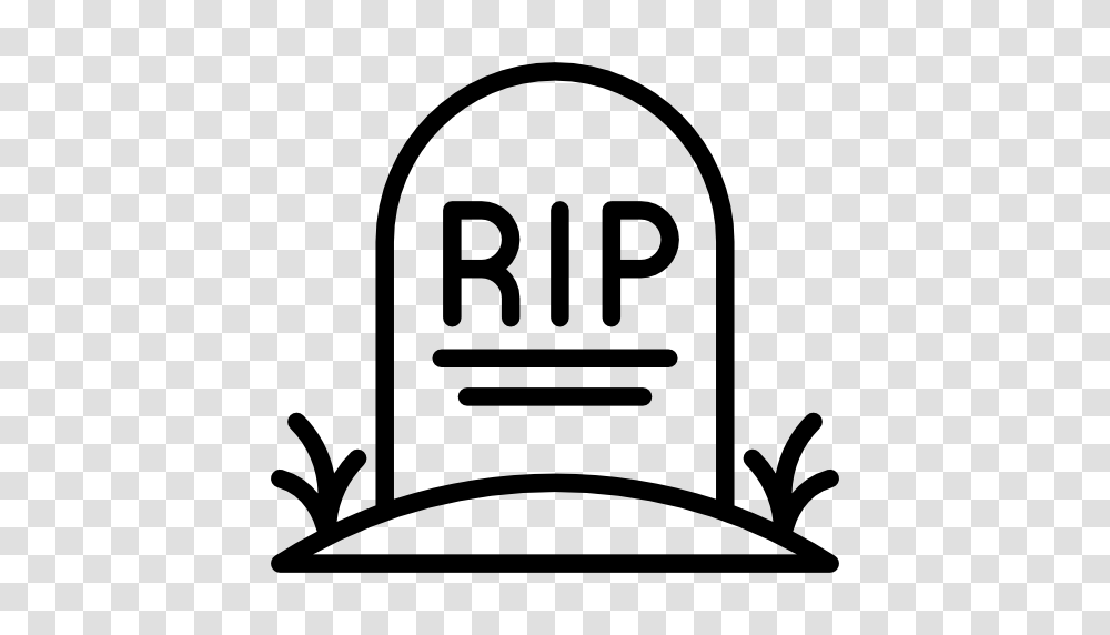 Death Halloween Stone Cemetery Rip Tomb Tombstone Icon, Gray, World Of Warcraft Transparent Png