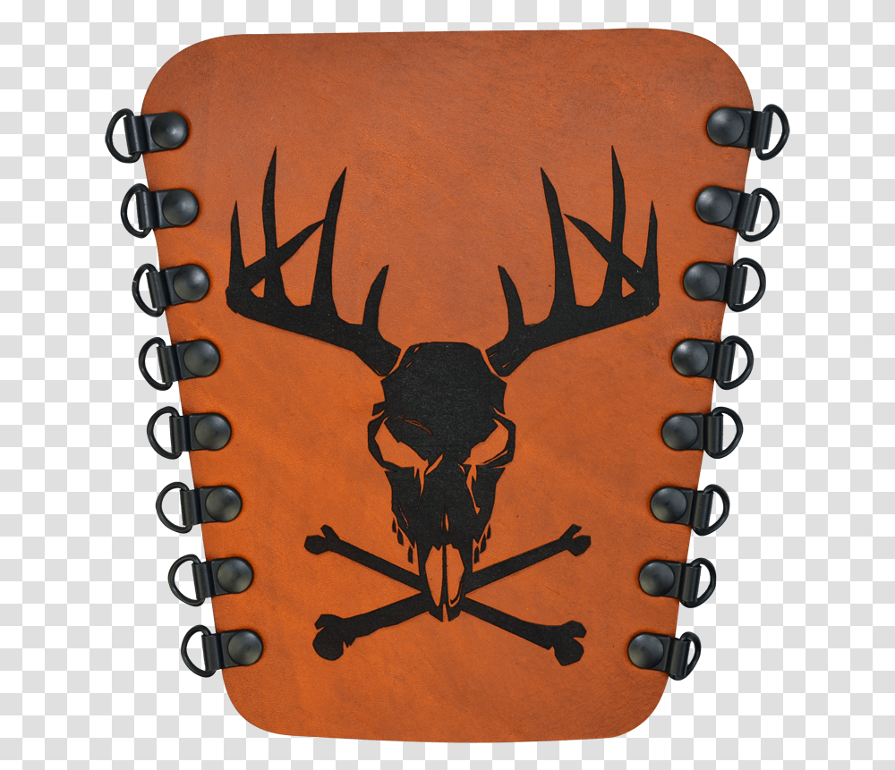 Death Hart Archers Arm Guard Deer With Arrow Through Skull, Apparel, Armor Transparent Png