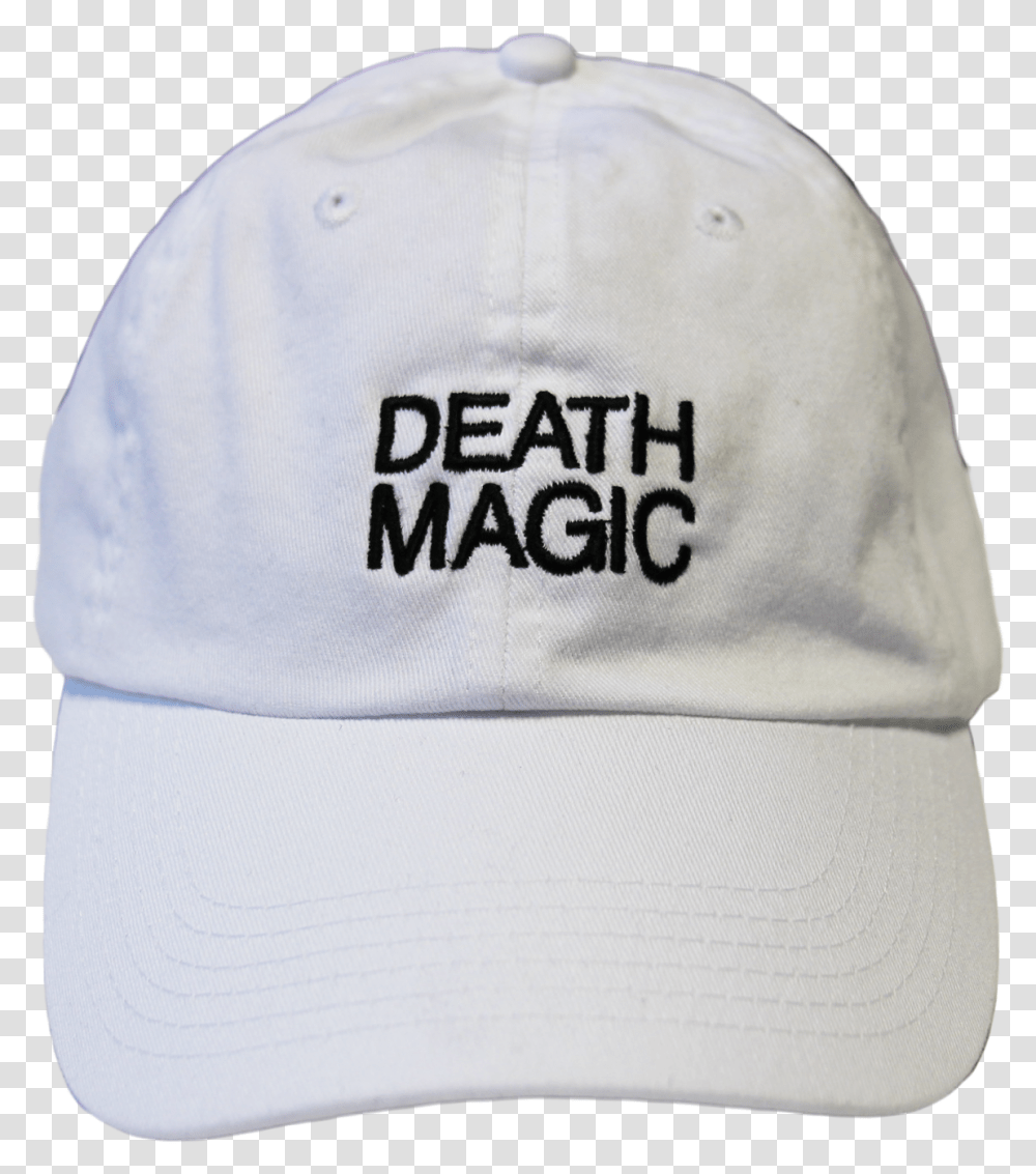 Death Magic Dad Hat White For Baseball, Clothing, Apparel, Baseball Cap Transparent Png