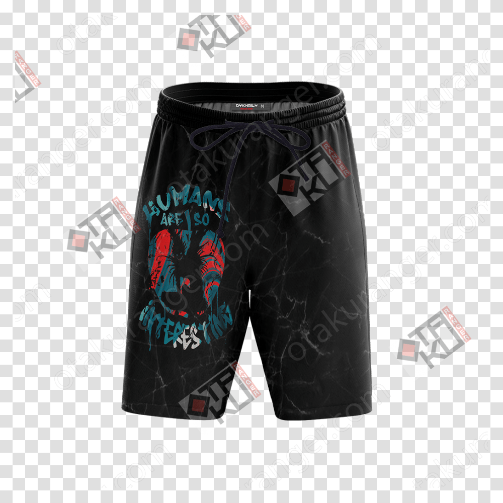 Death Note 3d Unisex Beach Shorts, Apparel, Pants Transparent Png