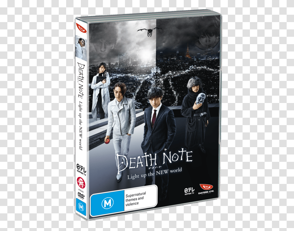 Death Note Light Up The New World Dvd, Tie, Person, Poster, Advertisement Transparent Png