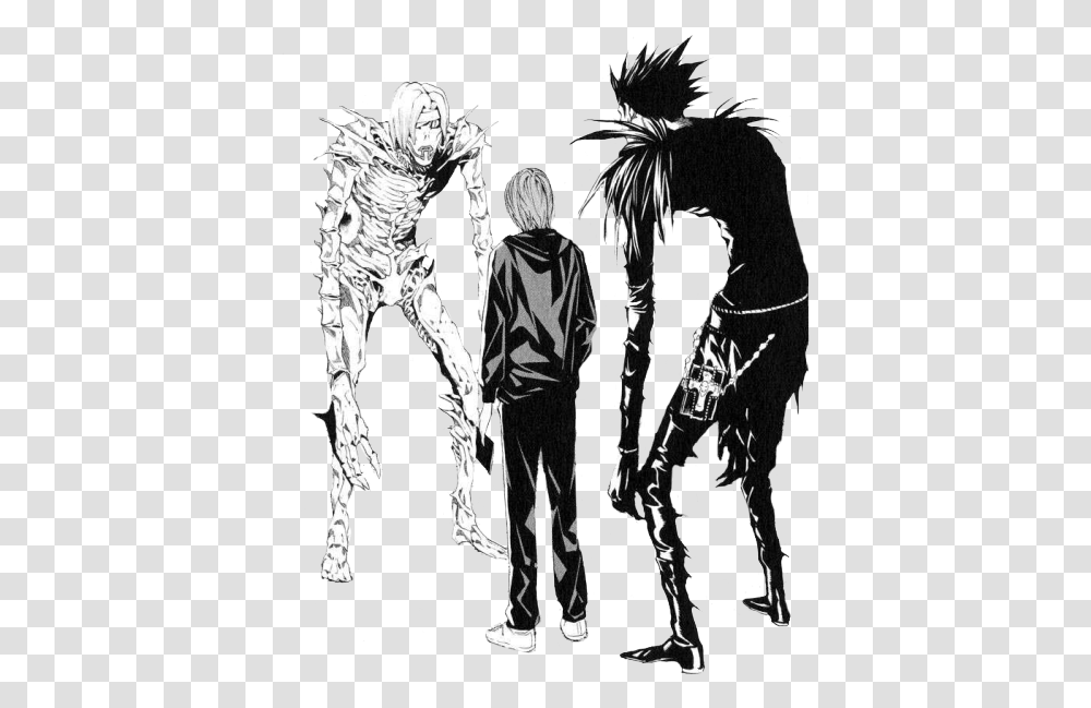 Death Note Light Yagami Death Note Ryuk Drawing, Person, Musician, Musical Instrument, Music Band Transparent Png