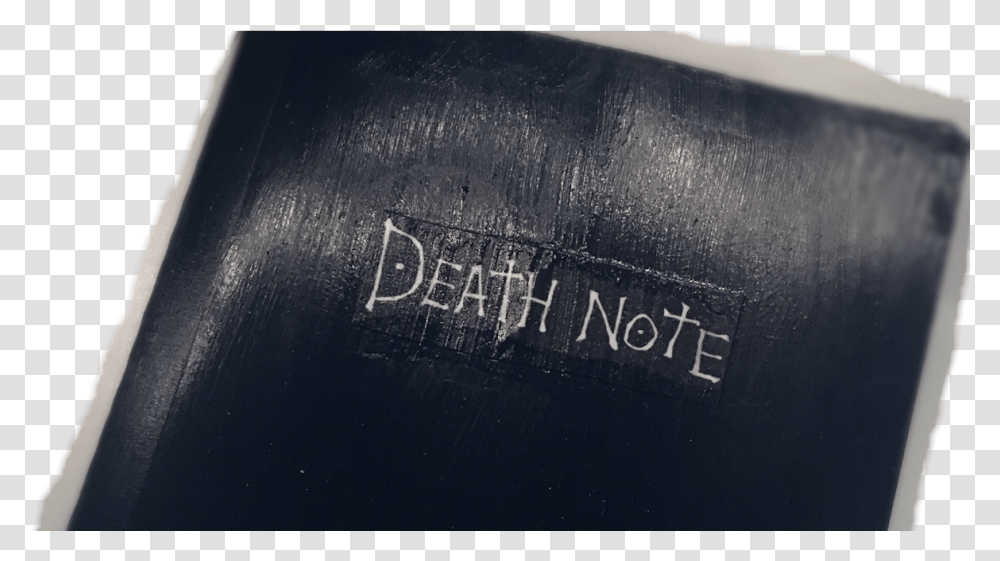 Death Note Notebook Exo Lotto Teaser Image Commentary Death Note, Blackboard, Cushion, Alphabet Transparent Png