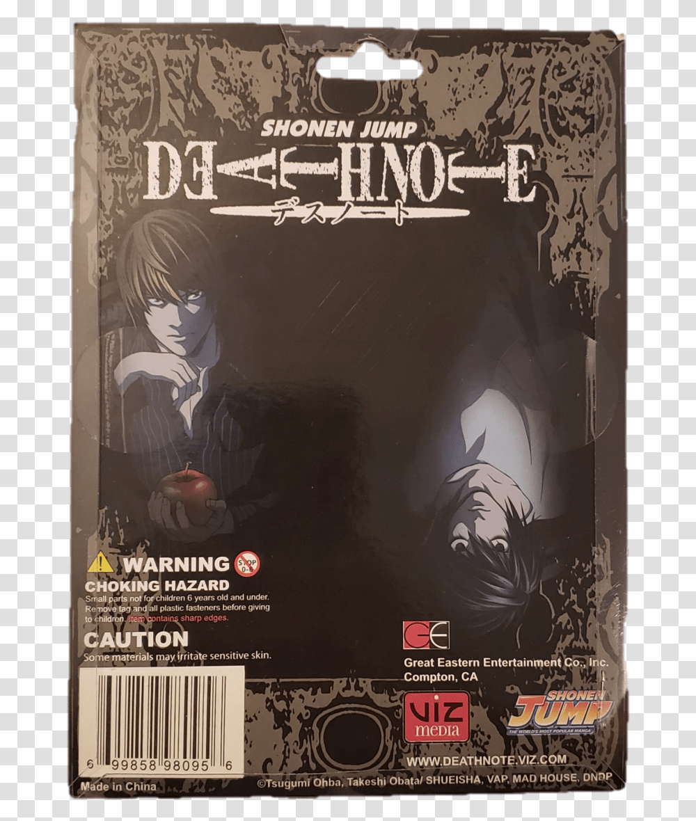 Death Note, Poster, Advertisement, Book, Person Transparent Png