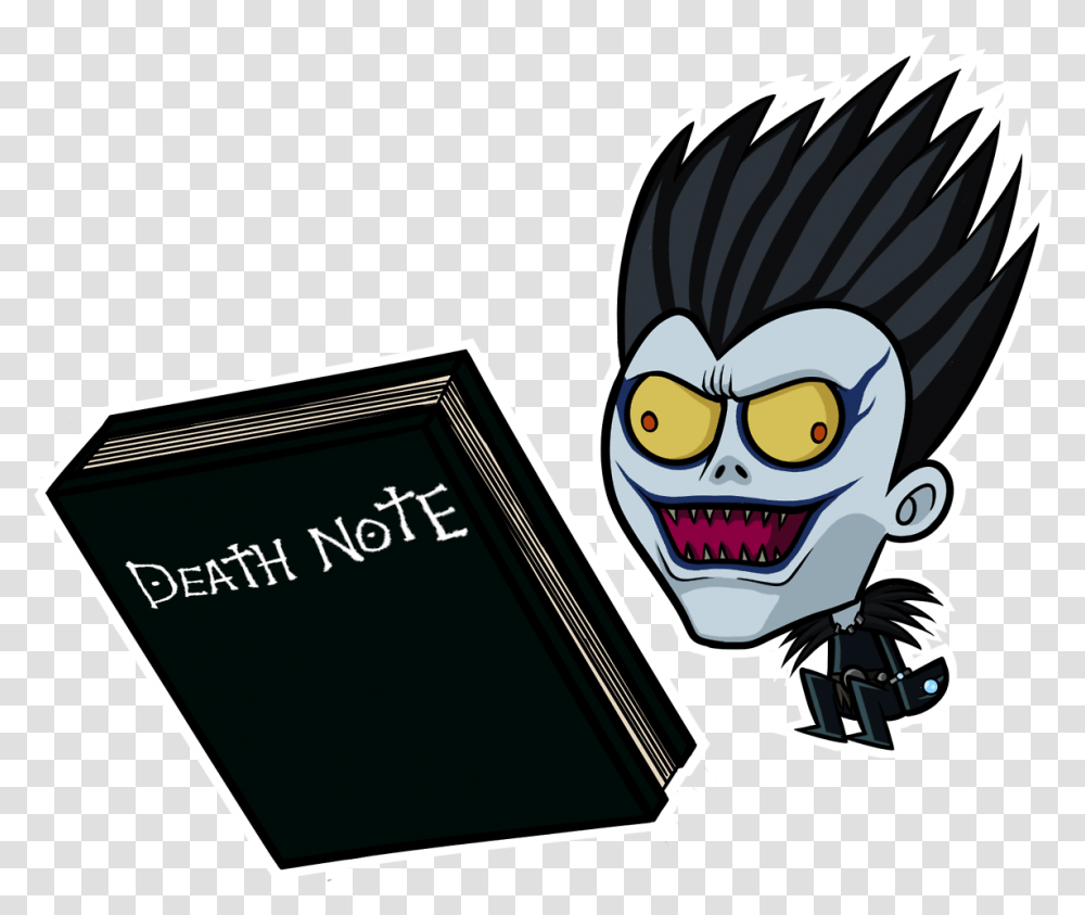 Death Note Ryuk Death Note Light Up The New World Death Note, Text, Diary, Label, Document Transparent Png
