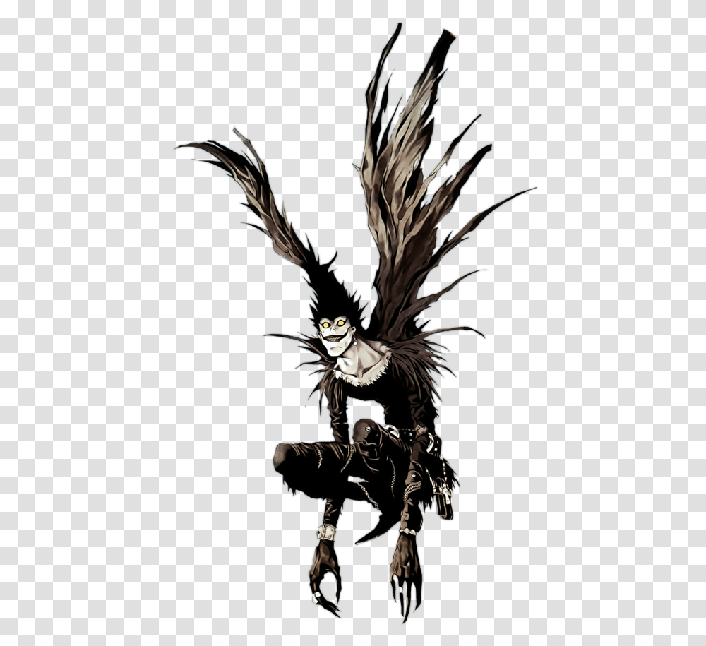 Death Note Ryuk Ryuk Anime Death Note, Bird, Animal, Emblem, Symbol Transparent Png