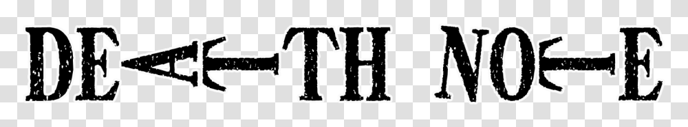 Death Note, Number, Alphabet Transparent Png