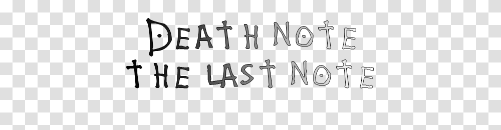 Death Note The Last Note, Alphabet, Handwriting, Label Transparent Png