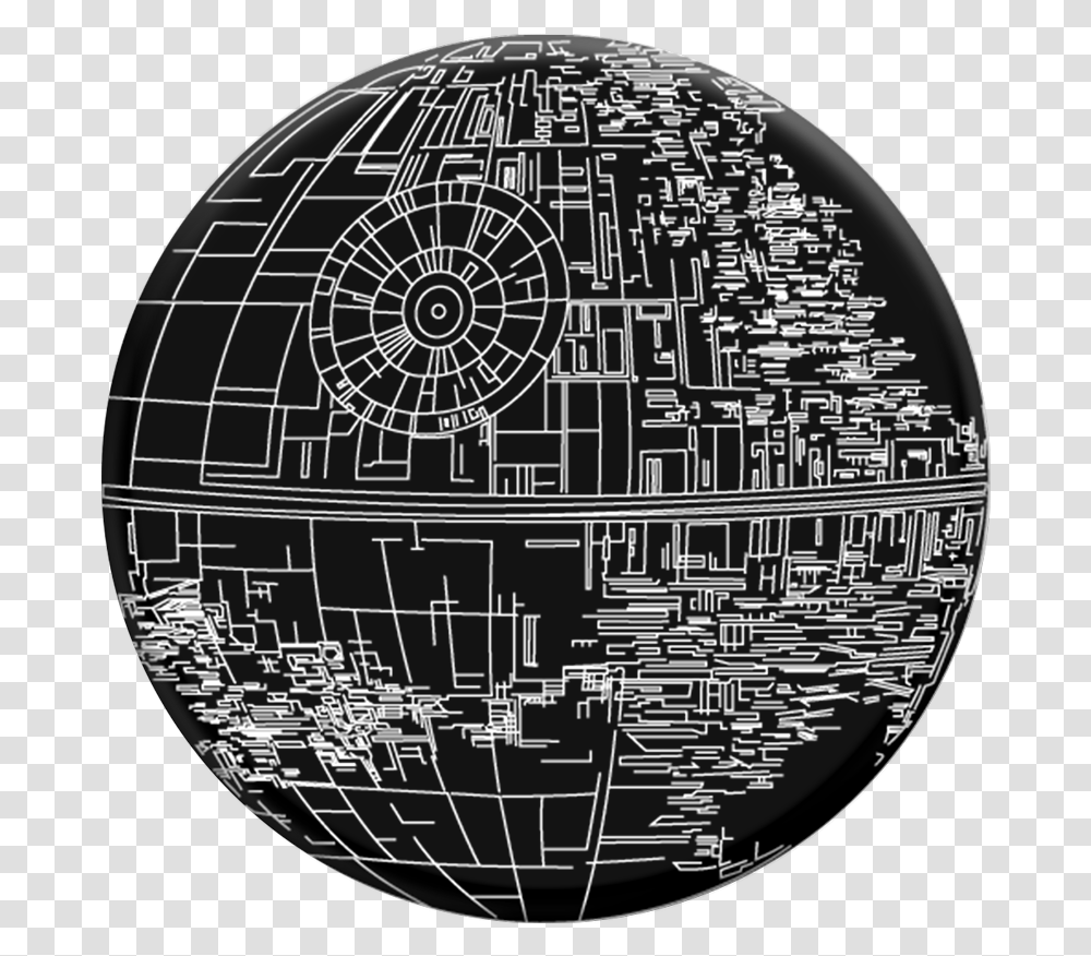 Death Star Aluminum Productlink Death Star Pop Socket, Sphere, Outer Space, Astronomy, Universe Transparent Png