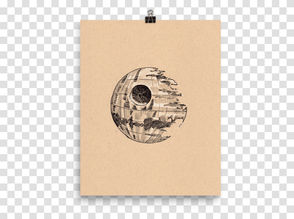 Death Star Art Print - Megan Yiu Illustration Shutter, Drawing, Doodle, Sketch, Turtle Transparent Png