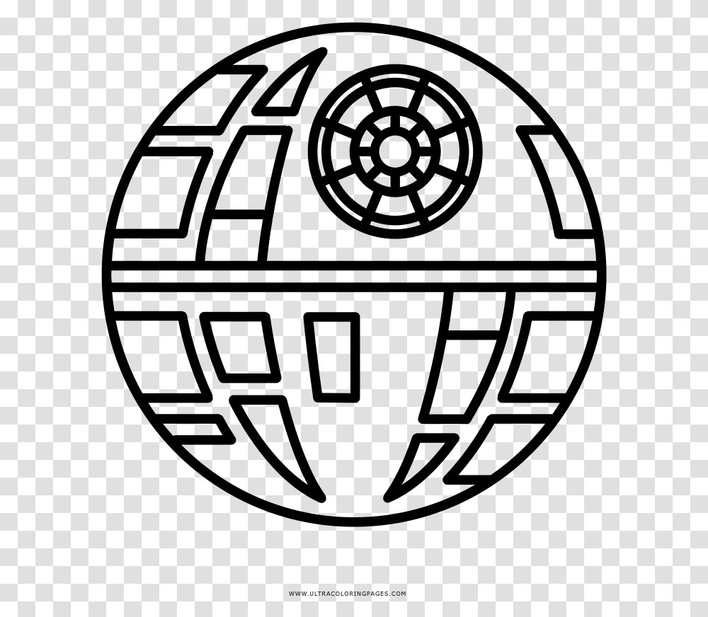 Death Star Coloring, Gray, World Of Warcraft Transparent Png