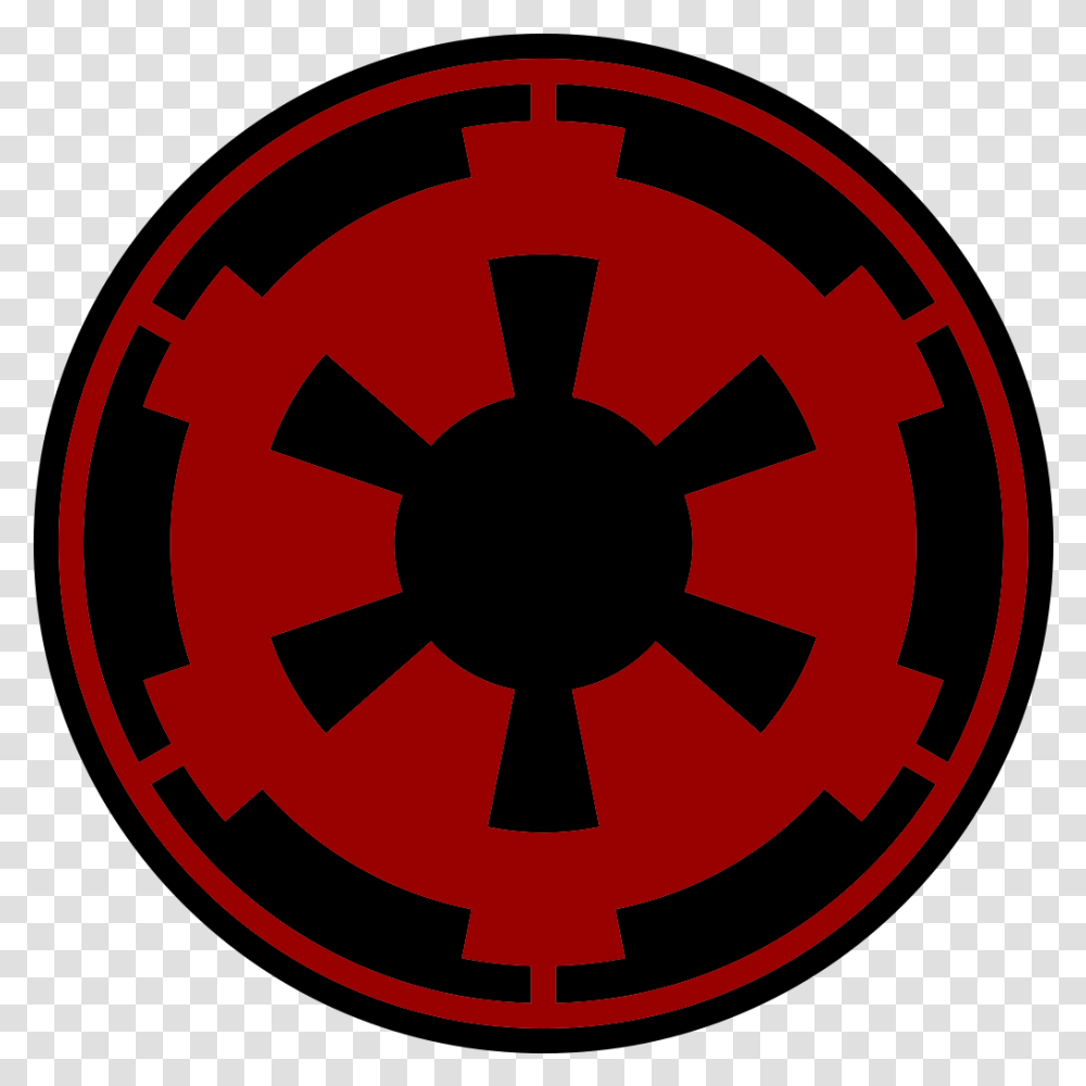 Death Star Imperial Logo Clipart Full Size Clipart Star Wars Sith Logo, Symbol, Trademark, Vehicle, Transportation Transparent Png