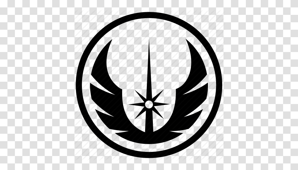 Death Star Jedi Order Sign Skywalker Starwars Icon, Compass, Sundial Transparent Png