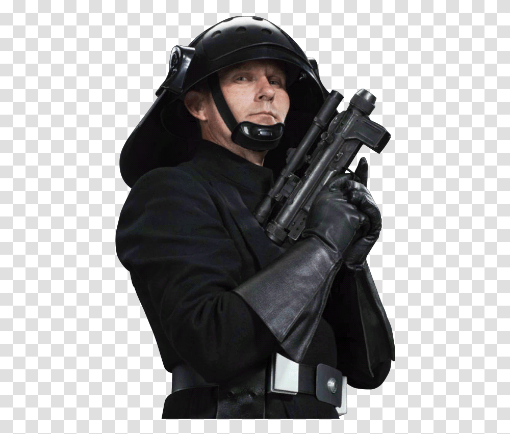 Death Star Trooper Wookieepedia Fandom Ansin Thobel, Helmet, Clothing, Apparel, Gun Transparent Png