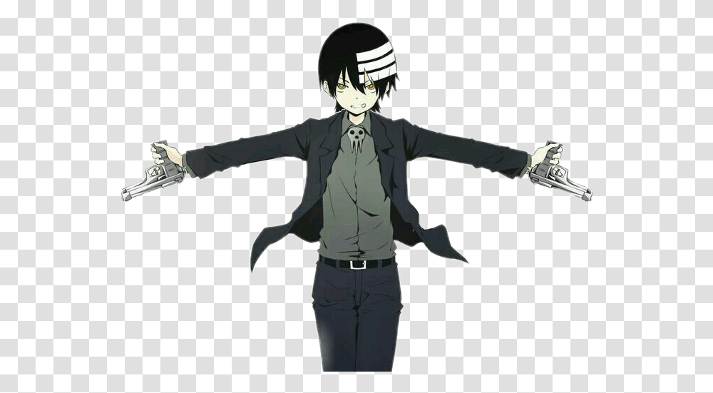 Death The Kid Anime, Apparel, Person, Human Transparent Png