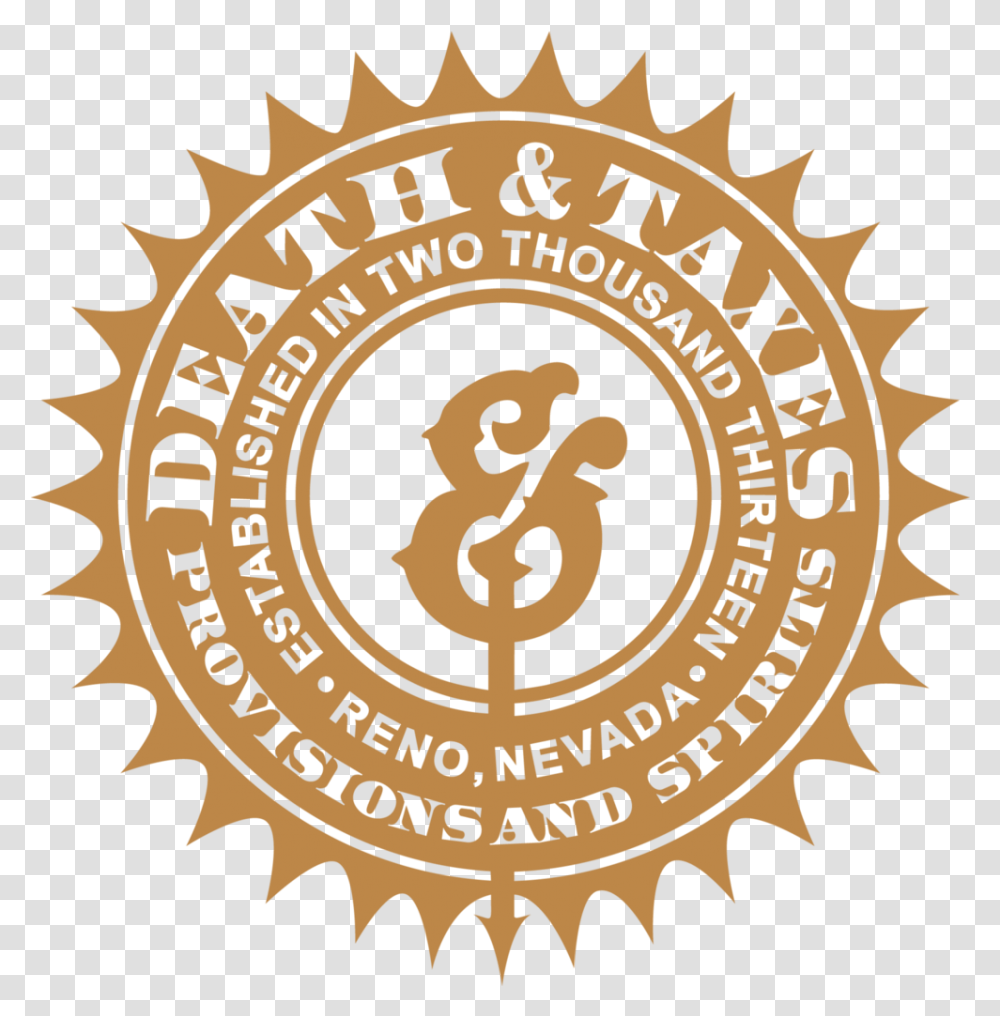 Death & Taxes, Logo, Symbol, Trademark, Text Transparent Png